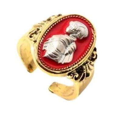 Imagem de Anel Ajustável De Pedra Preciosa Crisântemo De Dark Souls Para Mulhere