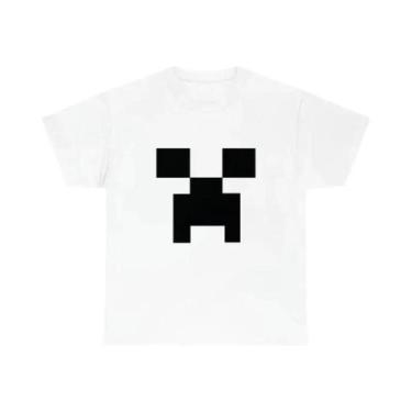 Imagem de Camiseta Casual Unissex De Manga Curta Com Estampa Retro Impressa Em 3