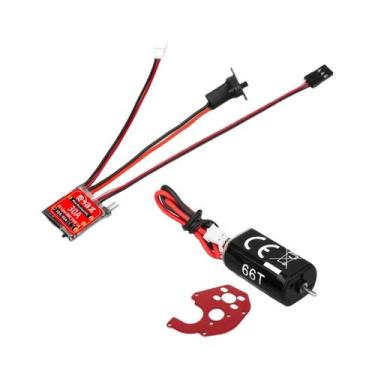Imagem de Combo Mini ESC 30A Com Motor 030 050 Para Upgrade De Escalador De Mont