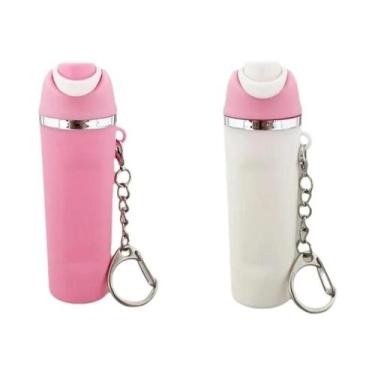 Imagem de Chaveiro Mini Garrafa De Água Fofa Para Protetor Labial, Mochila, Copo