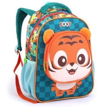 Imagem de Mochila de Creche Infantil Escolar Animais - Seanite