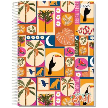 Imagem de CADERNO UNIVERSITÁRIO C/D ESPIRAL 12 MATÉRIAS 240 FLS PARADISE