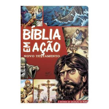 Imagem de Livro - Bíblia em ação novo Testamento em ação médio