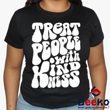 Imagem de Baby Look Harry Styles 100% Algodão - Treat People With Kindness - Pop