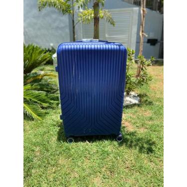 Imagem de Mala Média Polipropeno Maldivas Capacidade 23kg - Ultraleve, Azul mari