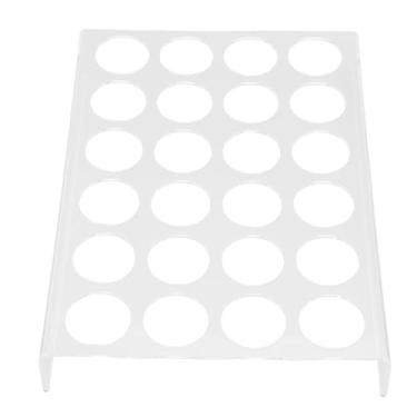 Imagem de YOUTHINK Suporte de Copo, Organizador Acrílico de Cápsulas de café Com 24 Capacidades, Design Plano para Bancada de Cozinha e Armazenamento de Escritório (4mm/0,16 pol. de espessura)