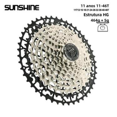 Imagem de Cassete De Bicicleta Em Aço Carbono Ultraleve 9-13 Velocidades HG Para