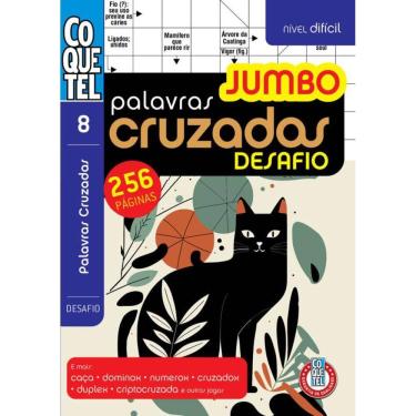 Imagem de Livro Coquetel Palavras-Cruzadas Jumbo Desafio 8