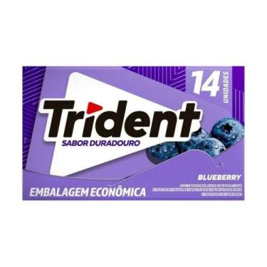 Imagem de Chiclete Trident 14s 25,2g, BLUEBERRY