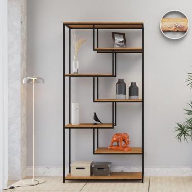 Imagem de Estante Brooklyn Alta 07 Prateleiras 182x90x30cm