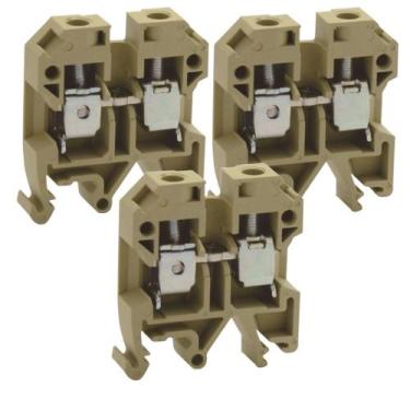 Imagem de Kit 3 borne sak 16,00mm sak-jxb-16/en bege stark