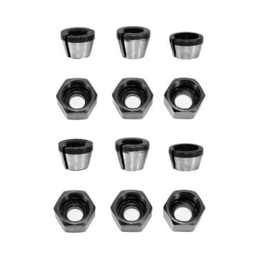 Imagem de Mandril De Fixação De Alta Precisão Para Router 6mm 6.35mm 8mm Adaptad