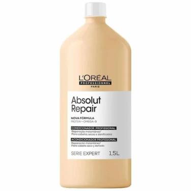 Imagem de Condicionador Absolut Repair Serie Expert 1,5L Loreal Com Quinoa Doura