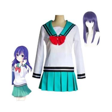 Imagem de Peruca De Cosplay Anime Saiki Kusuo, Fantasia, Uniforme, Calças, Acess