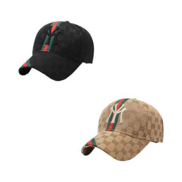 Imagem de Boné De Beisebol Unissex Ajustável Com Bordado Hip-hop, Casual, Para P