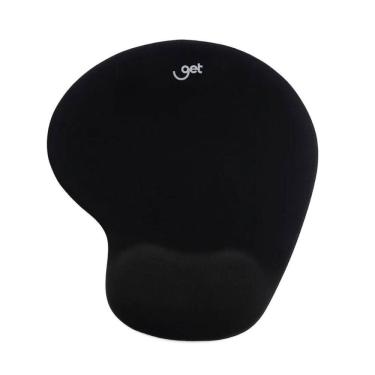 Imagem de Mousepad Ergônomico Get Confort - Apoio de Pulso em Gel - Preto - 72607