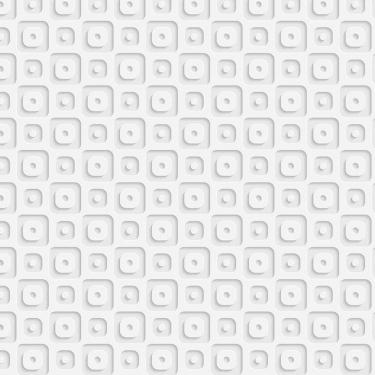 Imagem de Papel Parede Branco Blocos 3D Adesivo Quarto Sala Decorativo