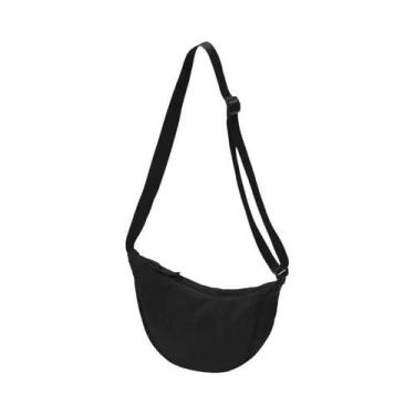 Imagem de Bolsa De Ombro Feminina De Grande Capacidade Em Nylon Simples E Casual