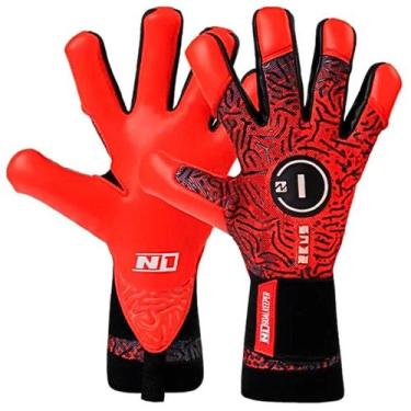 Imagem de Luva de Goleiro Profissional N1 Zeus 2.0 - N1 Goalkeeper, Ember, 8