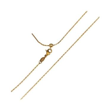 Imagem de Colar Ajustável De Aço Inoxidável Banhado a Ouro 18K PVD Com Corrente 