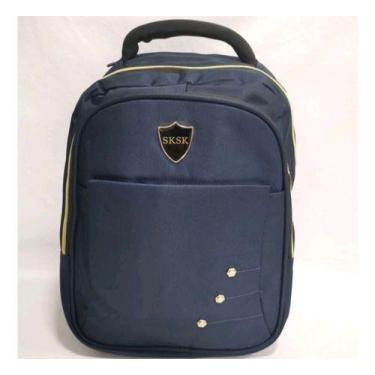 Imagem de Mochila Pequena Feminina Passeio Impermeável Sksk..., Azul