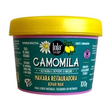 Imagem de Mascara Restauradora Lola Cosmetics Camomila 100g