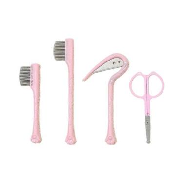 Imagem de Conjunto De Pentes Para Limpeza Facial De Animais De Estimação 4 Peças