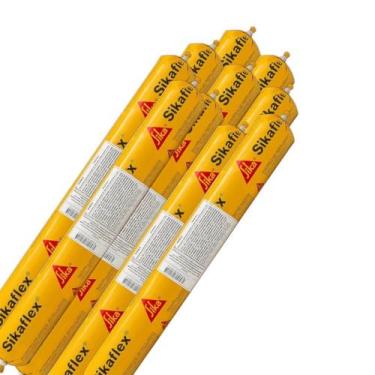 Imagem de Kit 10 SikaFlex-101 Branco Sache Sika 930G, Único