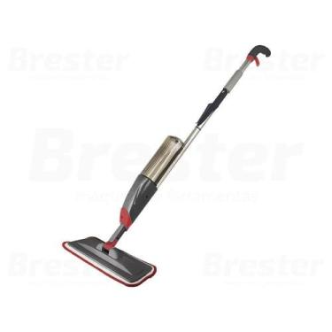 Imagem de Mop Spray Giratório Limpeza Vassoura Flash Mágico Rodo Esfregão Flat R