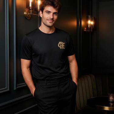 Imagem de Camiseta Flamengo Urban Black Gold Masculina-Masculino