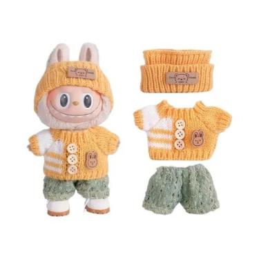 Imagem de Conjunto De Roupa E Sapatos Para Boneca Labubu De 17cm, Acessórios DIY