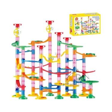 Imagem de Brinquedo De Montar Pista De Bolinhas 3D Para Crianças, Labirinto De B