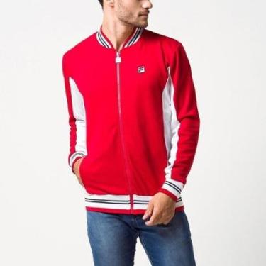 Imagem de Jaqueta Fila Settanta Jkt Baseball Track Masculina-Masculino