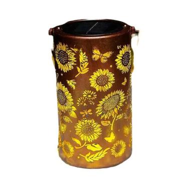 Imagem de Lanterna Solar Vintage De Metal Para Pendurar, À Prova d'Água, LED Par