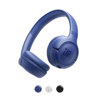 Imagem de Fone de ouvido Headphone Bluetooth JBL Tune 530bt Pure Bass -, Azul