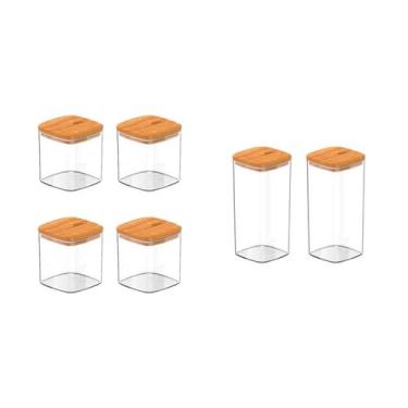 Imagem de Kit de potes herméticos Ou 6 peças Linha Keep