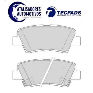 Imagem de Pastilha de Freio Traseira Azera 3.0 V6 24V/Elantra 1.8 16V/Veloster 1