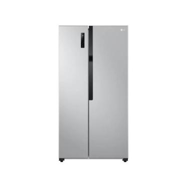 Imagem de Geladeira/Refrigerador LG Frost Free Side by Side Prata 509L GC-B187PQ