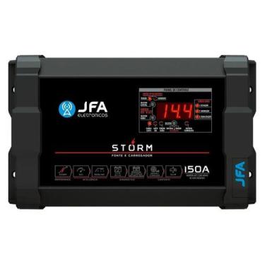 Imagem de Fonte E Carregador Automotivo Jfa Storm 150a Com Medidor Cca e Sci