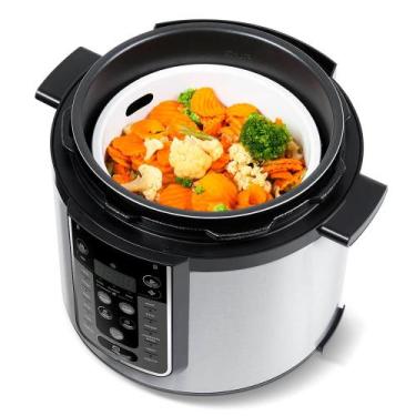 Imagem de Panela de Pressão Elétrica 6 L MasterSteam Inox Midea, 110V