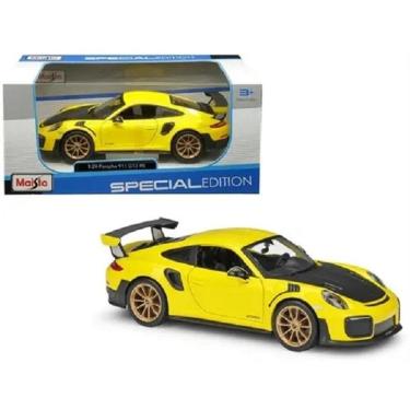 Imagem de Porsche 911 GT2 RS Special Edition 20 Cm Metal Amarelo 1/24 - Maisto