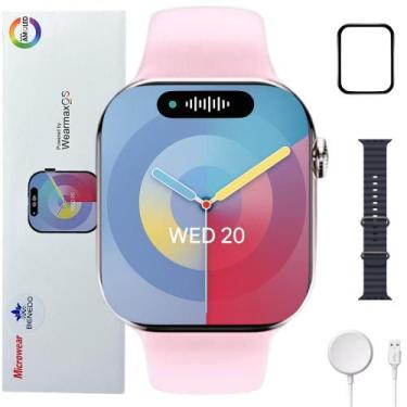 Imagem de Microwear Smart Watch W99 Series 10 Ultra 45mm Nfc Com Pulseira Premiu