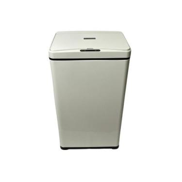 Imagem de Lixeira Automática com Sensor Inteligente 50 Litros Premium Retangular