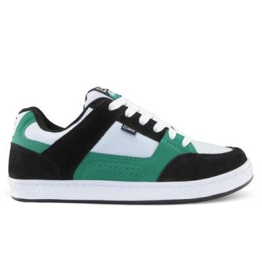 Imagem de Tênis Qix AM - Skate confort , Preto, Verde, 44