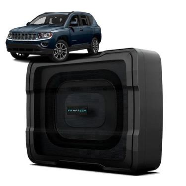 Imagem de Caixa Amplificada Subwoofer 6x8 Faaftech FT-SW68 UC Fiat Argo Cronos T