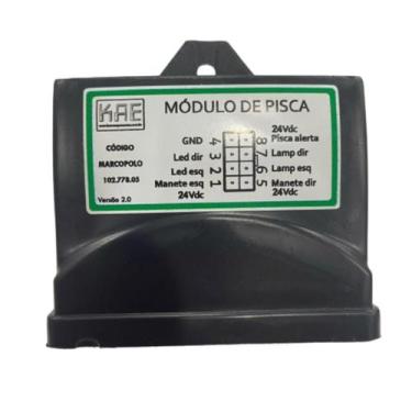 Imagem de Modulo Rele Pisca Alerta 8 Pinos Para Onibus Volare Fly Volare 1027780