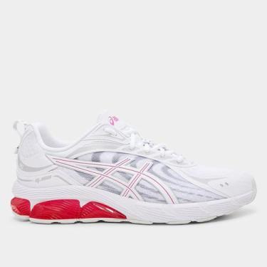 Imagem de Tênis Asics Gel-Quantum 180 VIII, Branco, Rosa, 36