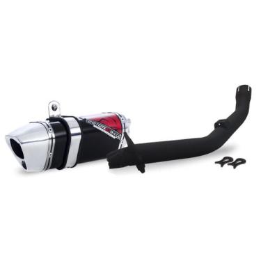 Imagem de Escape Ponteira Coyote TRS 2 Way JUNIOR 20cm em Alumínio Bros 160 NXR 