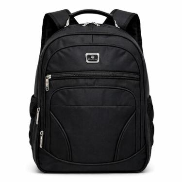 Imagem de Mochila Masculina Trabalho Faculdade Impermeável Resistente Grande - F