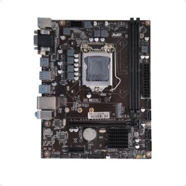 Imagem de Placa Mãe H310 Brazil Pc, LGA1151, 7ª 8ª Geração Intel, DDR4, Gigalan,